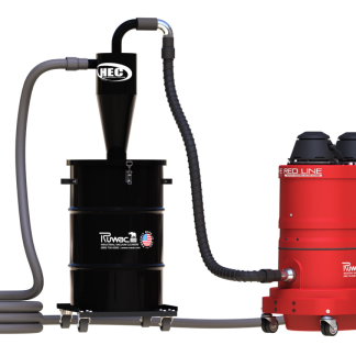Ruwac, Compact Vermiculite Removal System, Attic Air Vac Jr., 110V