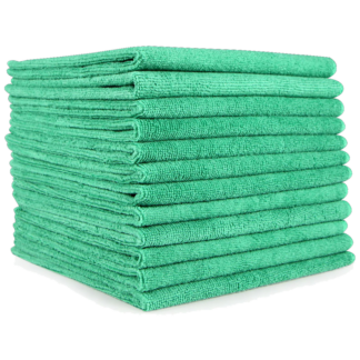 Empire Cleaning Supply Microfiber Cloth Green 500