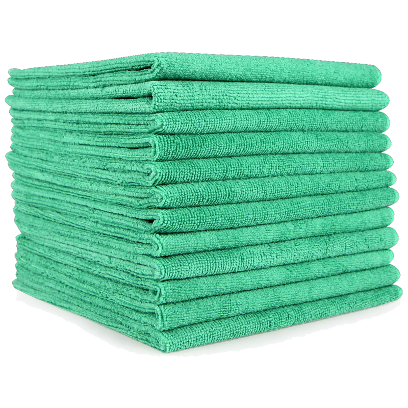 Empire Cleaning Supply Microfiber Cloth Green 500