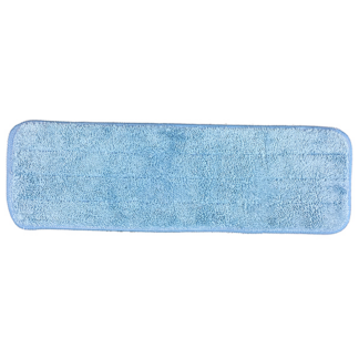 Premium Microfiber Wet Mop Pad, Set of 6, Size 18",