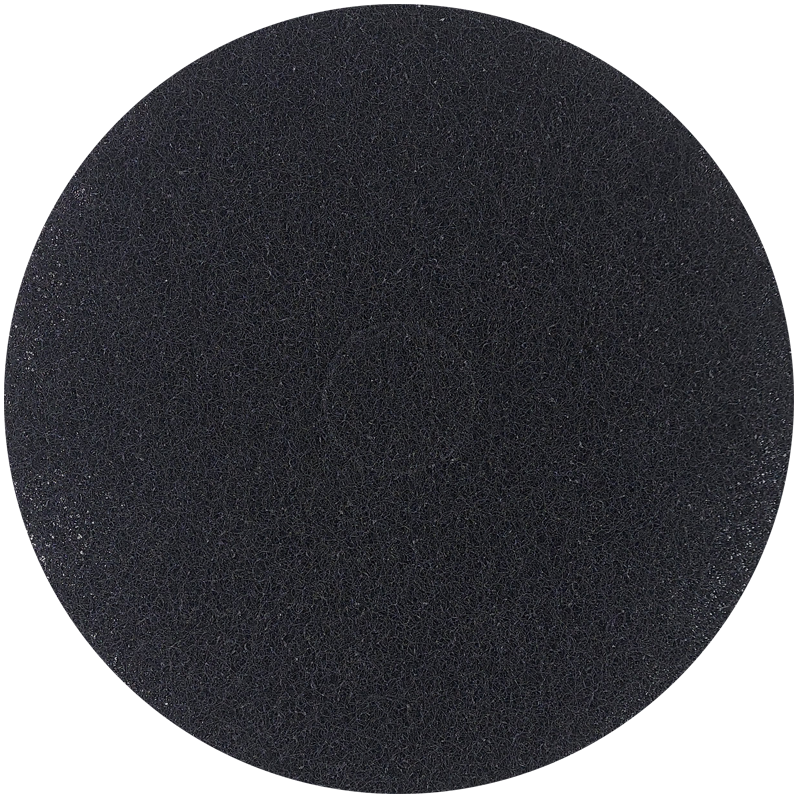 Americo Black Stripping Floor Pad - 17"