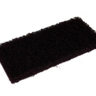 Heavy Duty Utility Cleaning Pad, Black, Sold Per Each (20 Per Case)