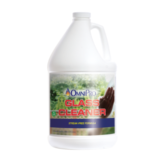 OmniPro, Glass Cleaner, Professional Strength, Streak-Free Formula, 1 Gallon