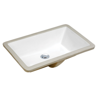 Hive, Undermount Lavatory Sink, Antares, H-CSOS17, White, 18" X 11"X 5-1/2"