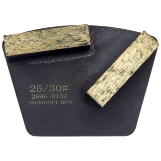 Stonecrete, 25/30 Grit Trapezoid, 2 Rectangle Segments, Dark Blue