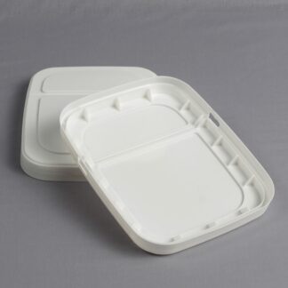 EZ, Hinged Cover For Storage Container, White