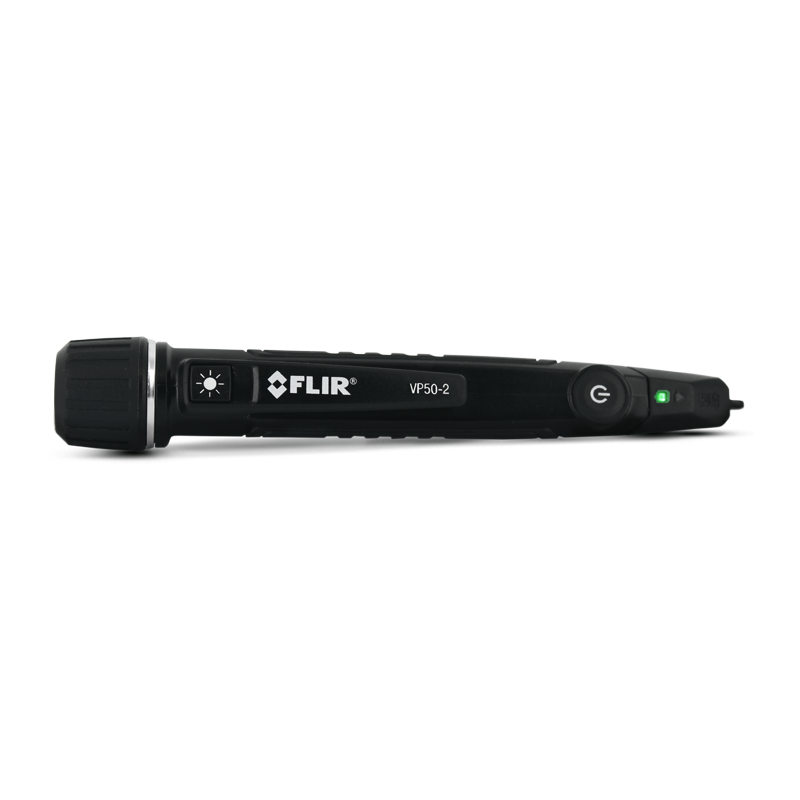 Flir, Non-Contact Voltage Detector, VP50, Vibrating, With Flashlight