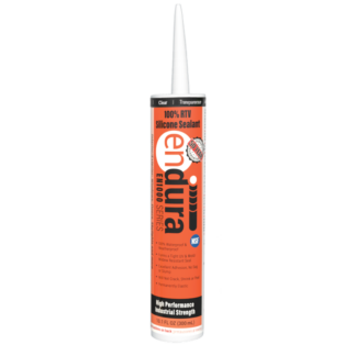 enDura, RTV Silicone Sealant, EN1000, Clear, 10.1 oz.