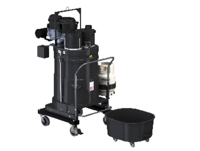 Ruwac, Propane Powered Vacuum, With 17HP Kawasaki Engine