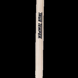 Shovel Square Point, Open-Black Blade, 45" Wood Handle With Cushion Grip