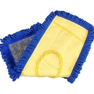 Brightline, Fringed Dust Mops, Microfiber, With Canvas Backing, 24"