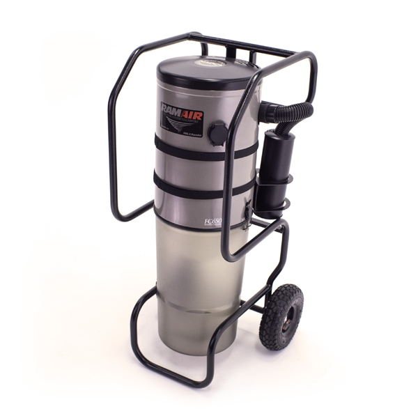 RamAir Cyclonic Powervac Portable Vacuum System