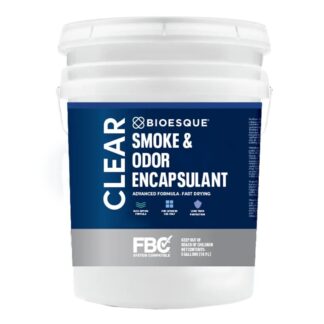 Bioesque Smoke & Odor Encapsulant Clear, 5 Gal Pail