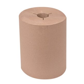 WausauPaper[R] EcoSoft[TM] Roll Towel - 8" x 550', Natural