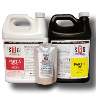 Metzger/ McGuire, Joint Filler, SRG Surface Refinement Grout, 10 Gallon Kit, Intellectual Gray