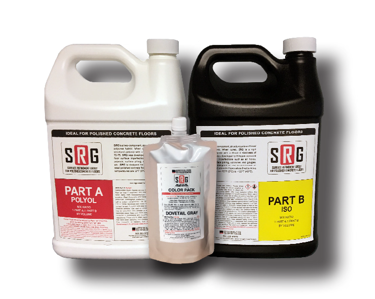 Metzger/ McGuire, Joint Filler, SRG Surface Refinement Grout, 10 Gallon Kit, Intellectual Gray