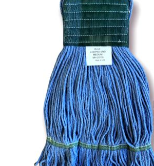 Premier Mop 1180201 Mop Medium Blue Looped 1" Headband, 2686-0674