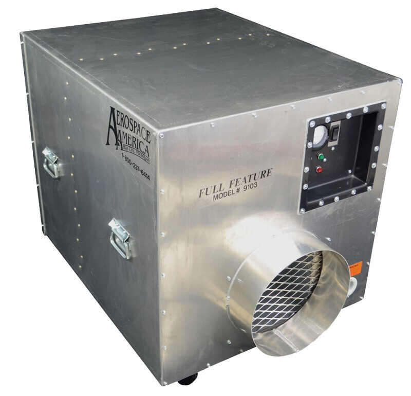 Aerospace America 9103, The Aeroclean "Full Feature" 2000 Negative Air Machine
