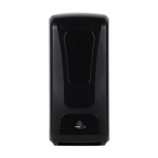 Foam Soap Dispenser, Touch-Free, Black Plastic