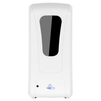 Foam Soap Dispenser, Touch-Free, White Plastic