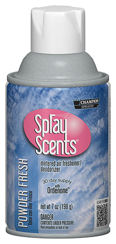 Champion Sprayscents Metered Air Freshener , Powder Fresh