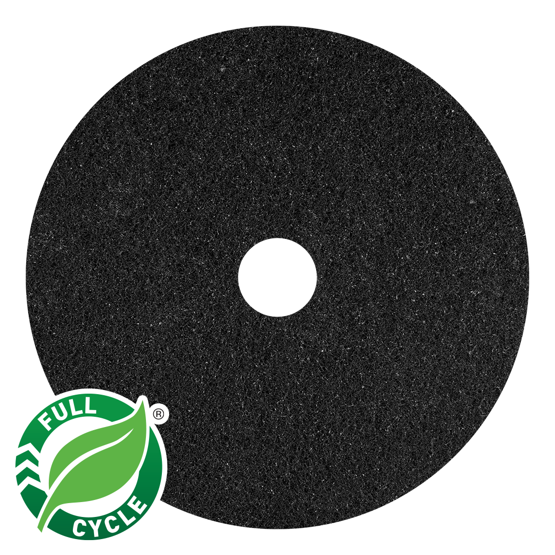 Americo, Black Stripping Floor Pad , 13"