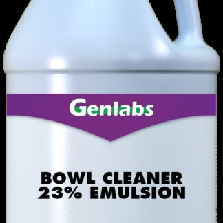 Genlabs, Bowl Cleaner 23% Emulsion , Qt.