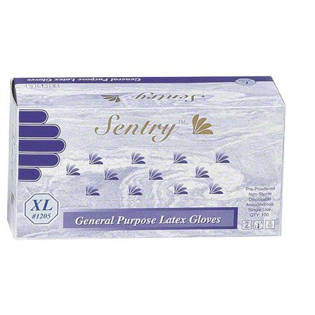 Sentry Latex General Purpose Glove , Medium