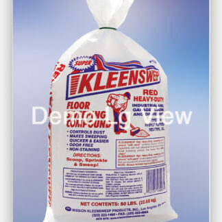 Mission Kleensweep Red Heavy-Duty Sweeping Compound -250 lb