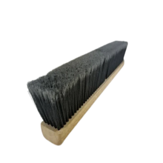 Better Brush Flagged Gray Poly Floor Brush , 24", Plastic