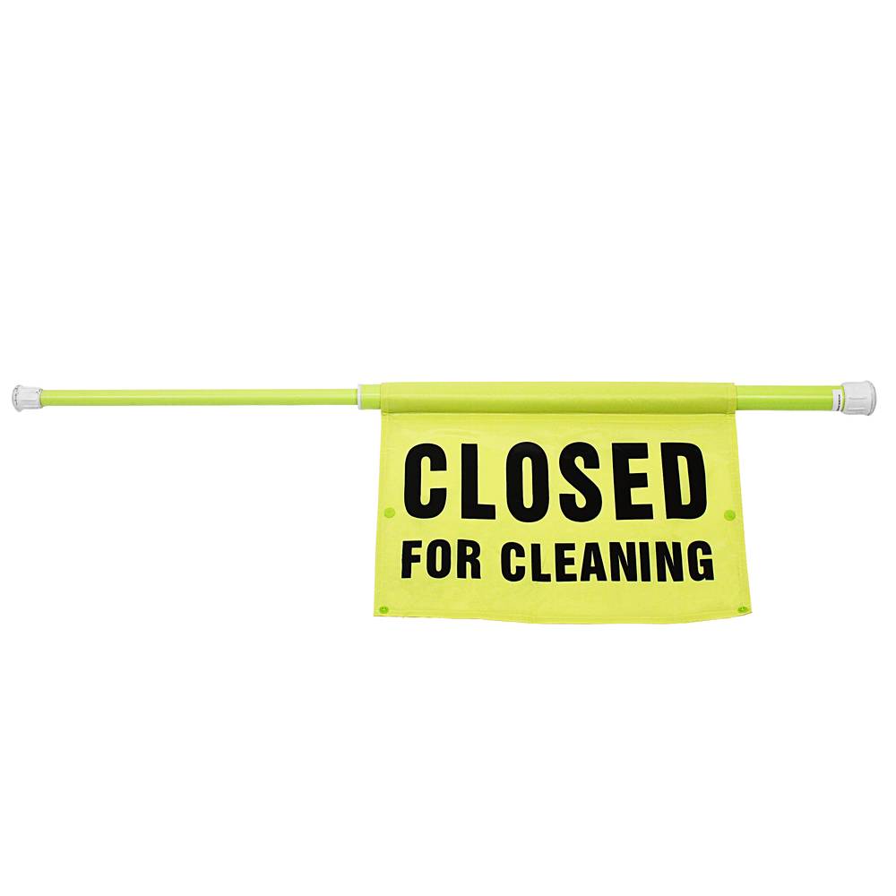 Impact, "Closed For Cleaning" Safety Pole
