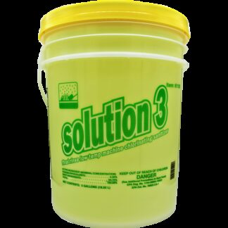 Chemcor, Solution 3 Low, Temp Final Rinse Sanitizer , 5 Gallon