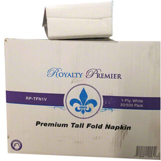 Royal,ty Premium Tall Fold 1, Ply Napkin