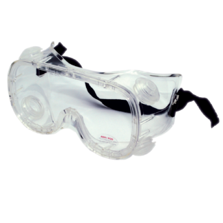 Aegis Anti-Fog Indirect Vent Clear Safety Goggles with Elastic Headband, Sold Per Each (20 Per Box)
