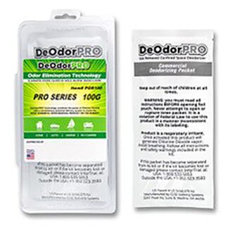 DeOdorPro, Gas Release Packet Kit, CLO2 Delivery System, 100G