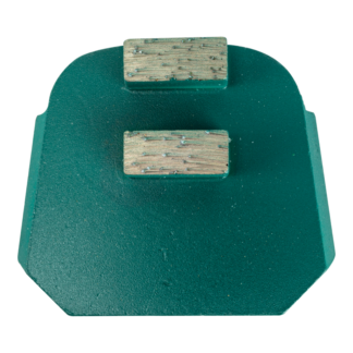Truloc, Super Segment Grinding Disc, 2 Segment, Green