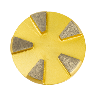 Truloc, 5 Segment Grinding Disc, 70 Grit, Soft Bond (Gold)