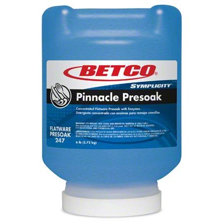 Betco, Symplicity Pinnacle Flatware Pre, Soak w/Enzymes