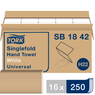Tork Universal Singlefold Hand Towel