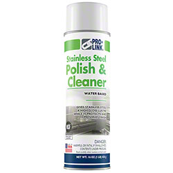 Pro-Link Stainless Steel Polish & Cleaner, Water Based
