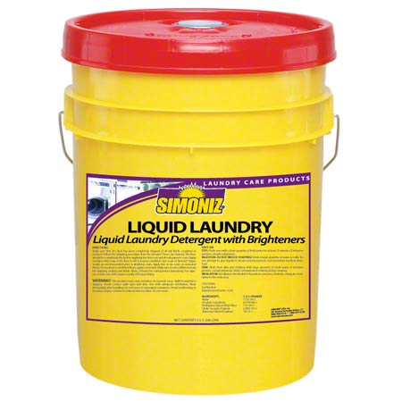 Simoniz Liquid Laundry Detergent , 5 Gallon