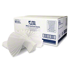 Pro-Link Multi Fold White Towel