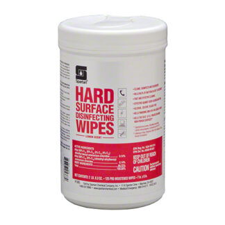 Spartan Hard Surface Disinfecting Wipe - Lemon Scent