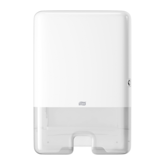 Tork Xpress Multifold Hand Towel Dispenser White H2, Slim, One-at-a-Time dispensing, Elevation Design, 552020