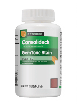 Consolideck GemTone Stain, 12 ounces, Concrete Gray