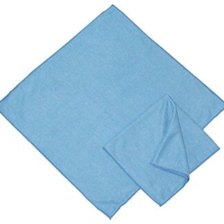 16"X16" Blue Glass Cloth, 12/PK