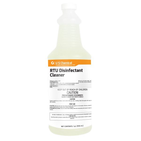 US Chemical RTU Disinfectant Cleaner - Qt.
