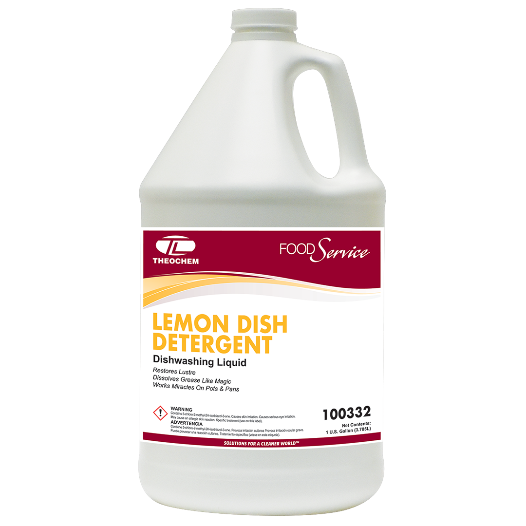 Theochem, Lemon Dish Detergent , Gallon