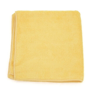 MicroWORKS Premium Microfiber Towel , 16" x 16", Gold