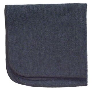 M-Fiber Black Microfiber Cloth - 16"